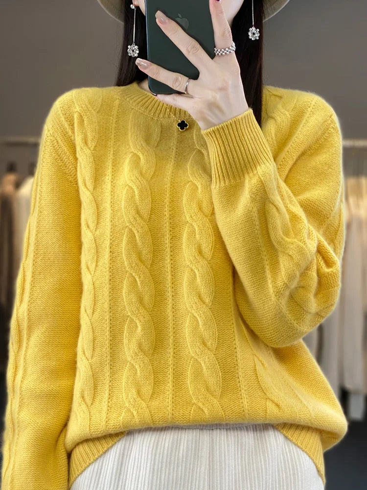 Vintage Inspired Sweater with a Contemporary Edge