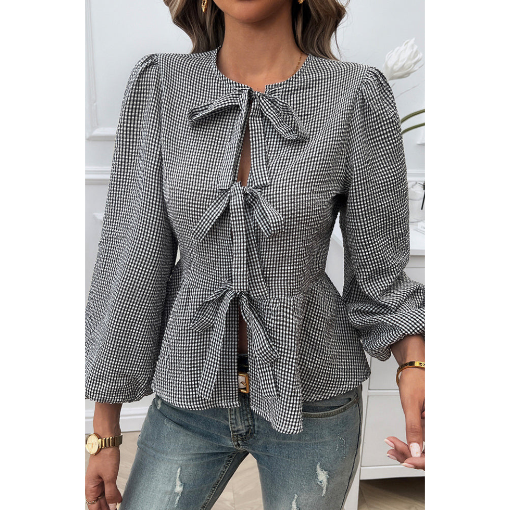 A Vintage Style Blouse with Delicate Timeless Details