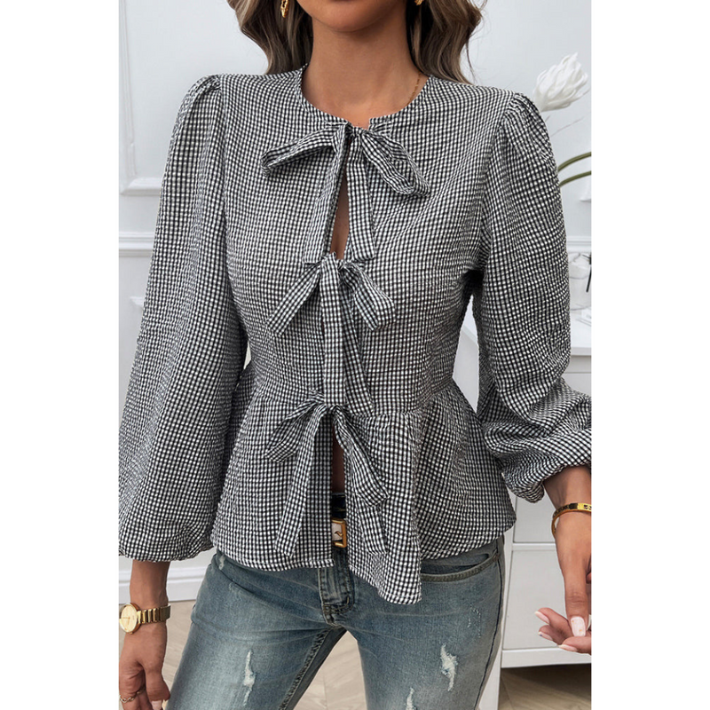A Vintage Style Blouse with Delicate Timeless Details
