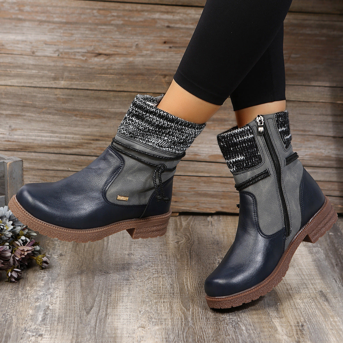 Vintage Inspired Orthopedic Boots