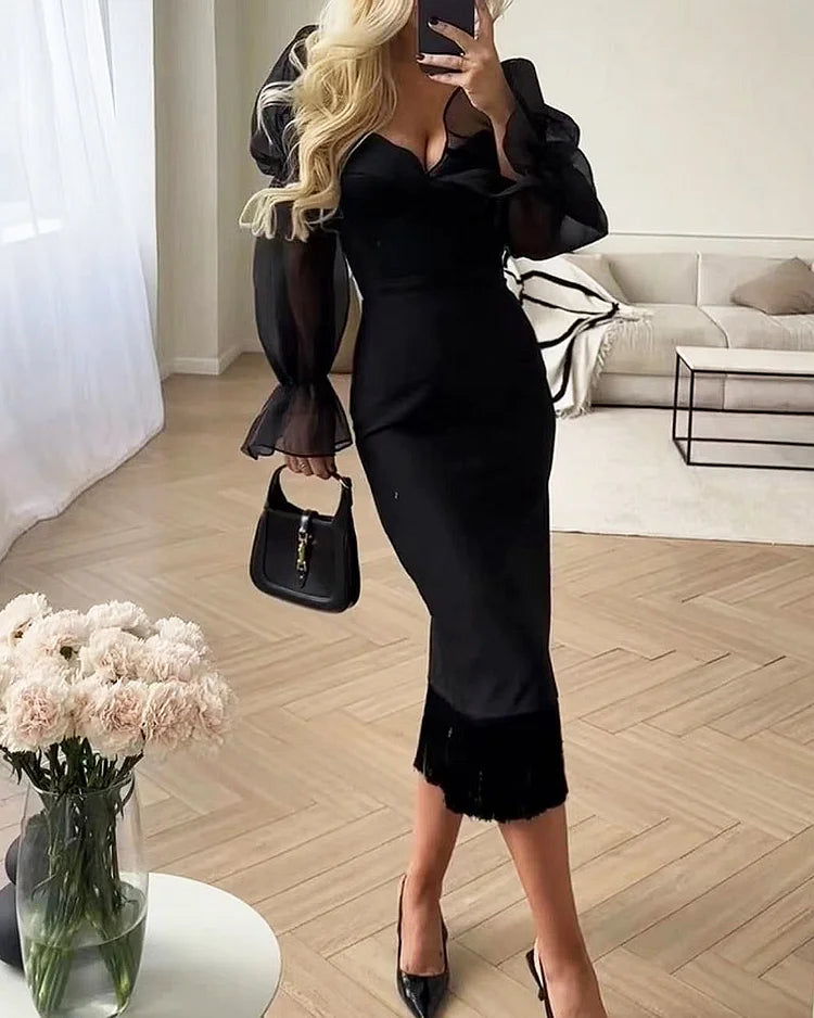 Well Tailored Dress with a Graceful Silhouette