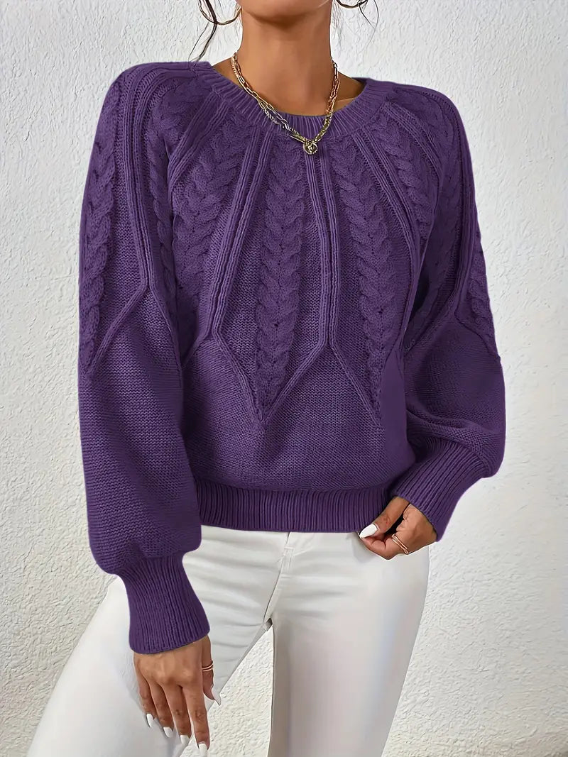 Vintage Inspired Sweater with a Contemporary Edge