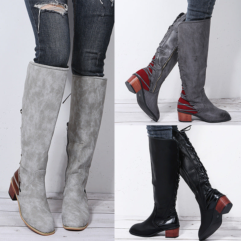 Classic Orthopedic Boots with Timeless Style