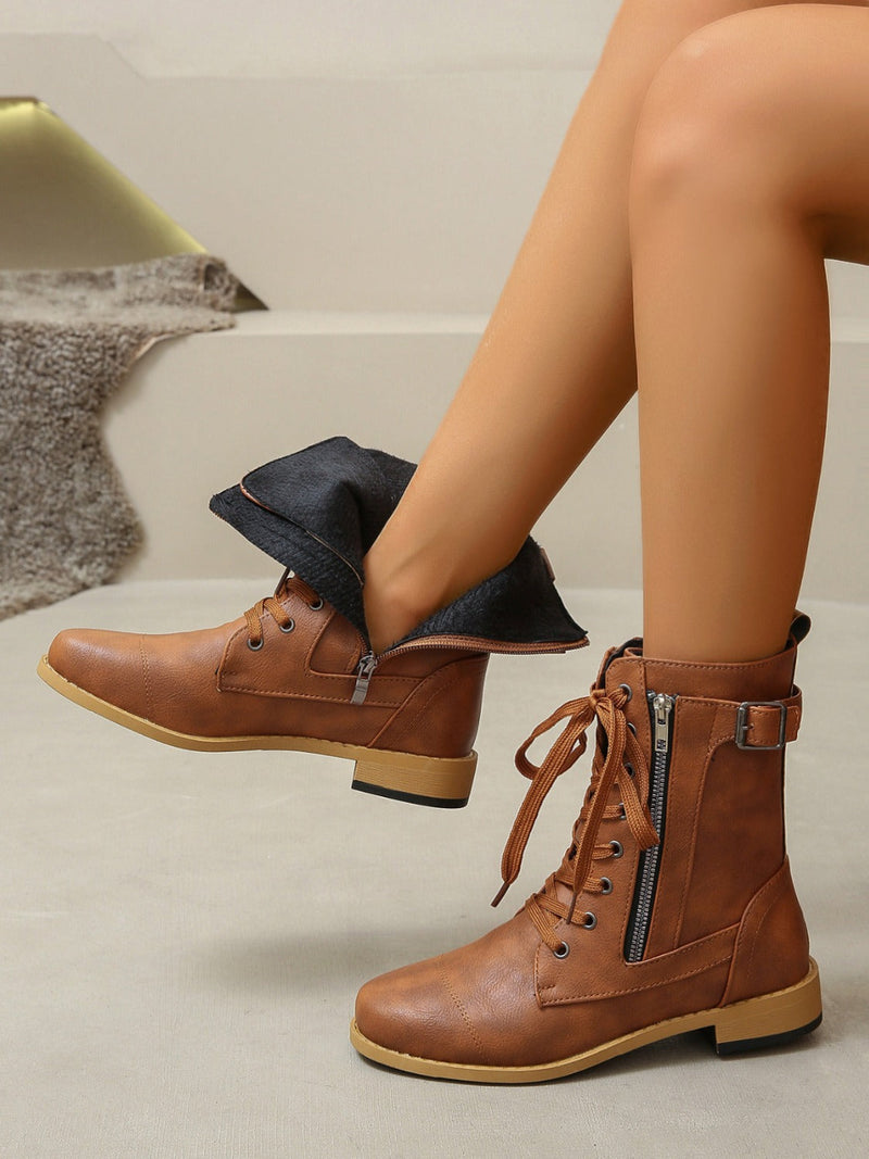 Classic Orthopedic Boots with Timeless Style
