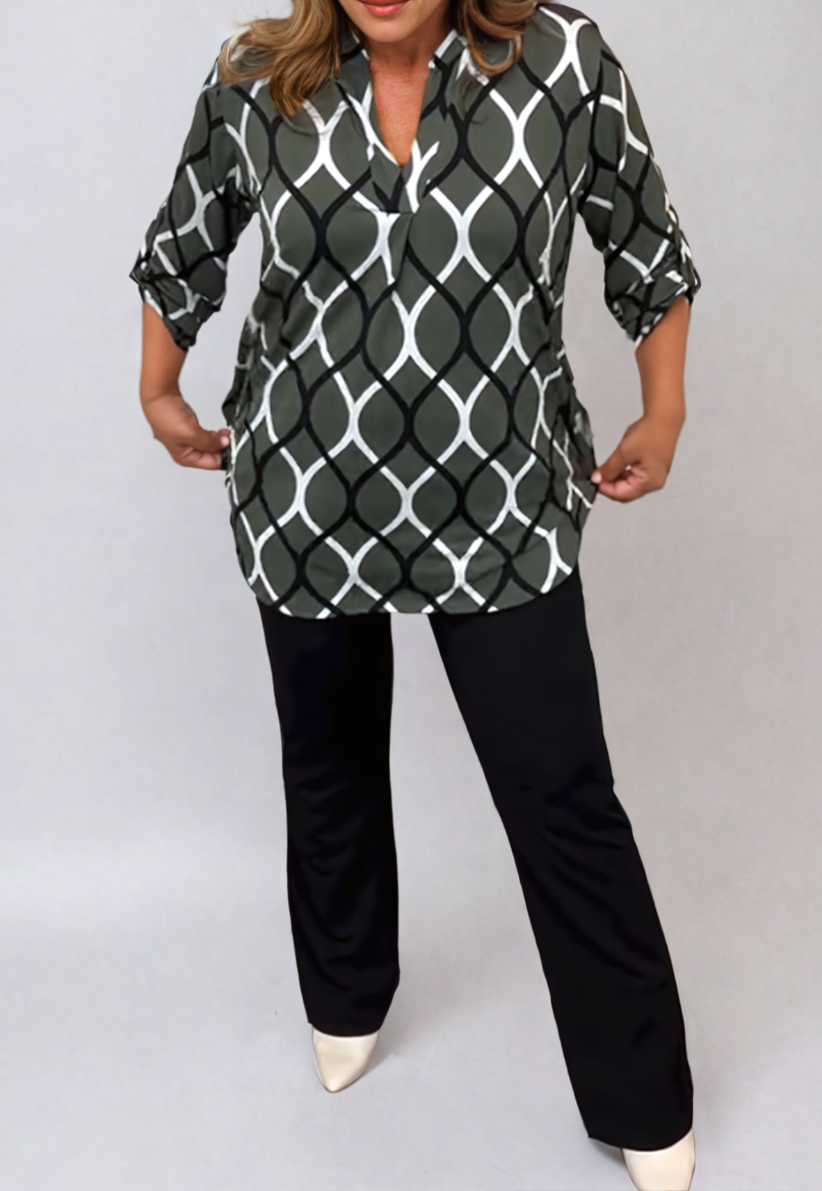A Vintage Style Blouse with Delicate Timeless Details