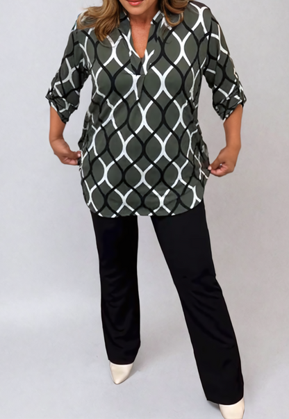 A Vintage Style Blouse with Delicate Timeless Details