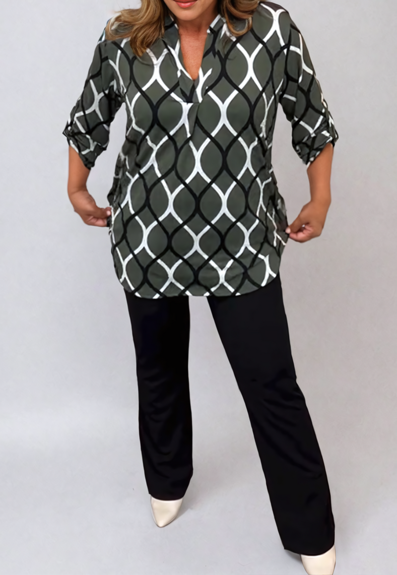 A Vintage Style Blouse with Delicate Timeless Details