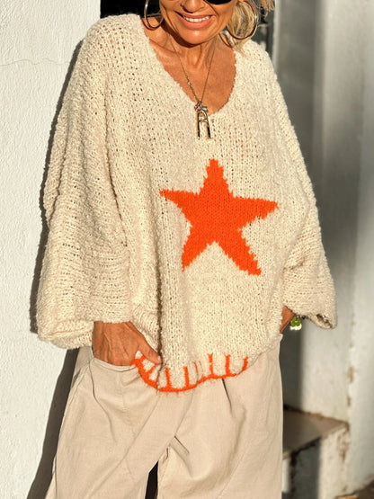 Classic Vintage Sweater with a Flattering Fit