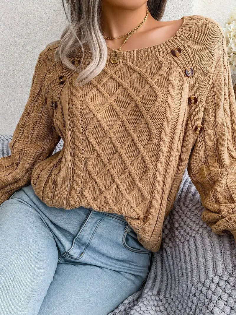 Gracefully Styled Pullover for Any Occasion