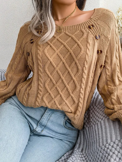 Vintage Inspired Sweater with a Contemporary Edge
