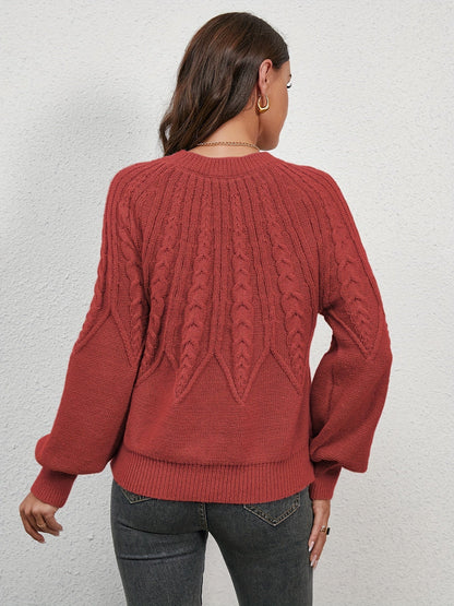 A Vintage Style Sweater with Delicate Timeless Details