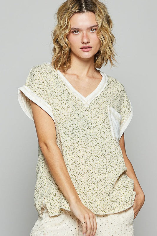 A Vintage Style T-Shirt with Delicate Timeless Details