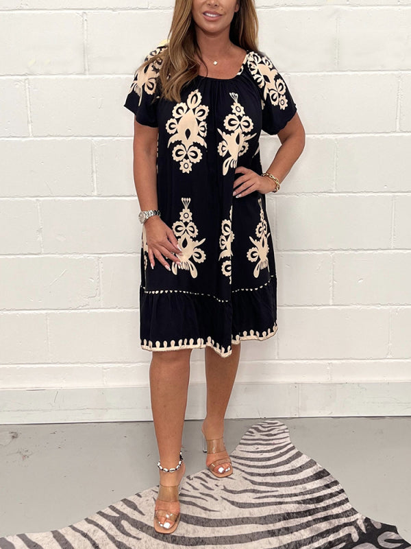 Elegantly Styled Dress for Everyday Wear