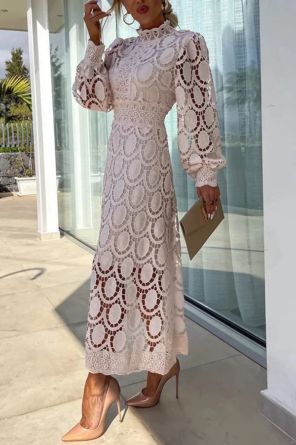 A Vintage Style Dress with Delicate Timeless Details