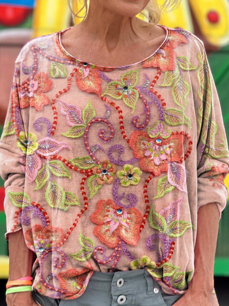 Vintage-inspiroitu T-Paita