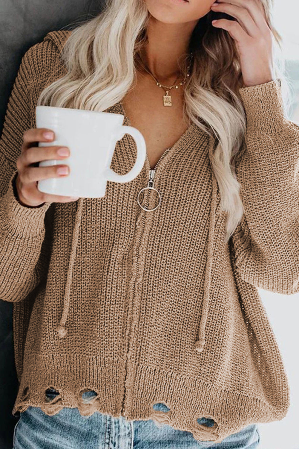 A Vintage Style Sweater with Delicate Timeless Details