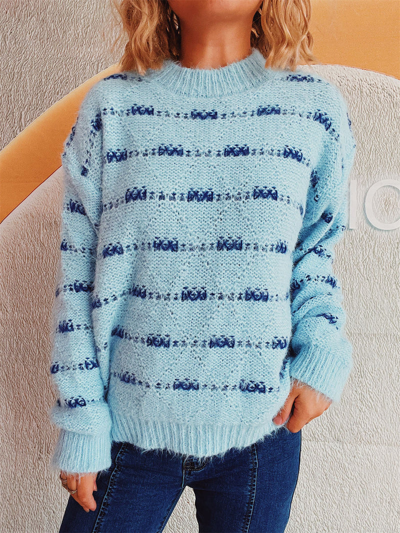 A Vintage Style Sweater with Delicate Timeless Details