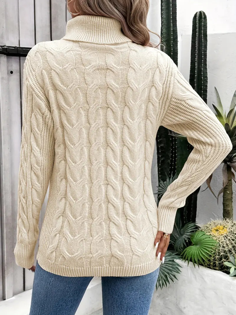 Vintage Inspired Sweater with a Contemporary Edge