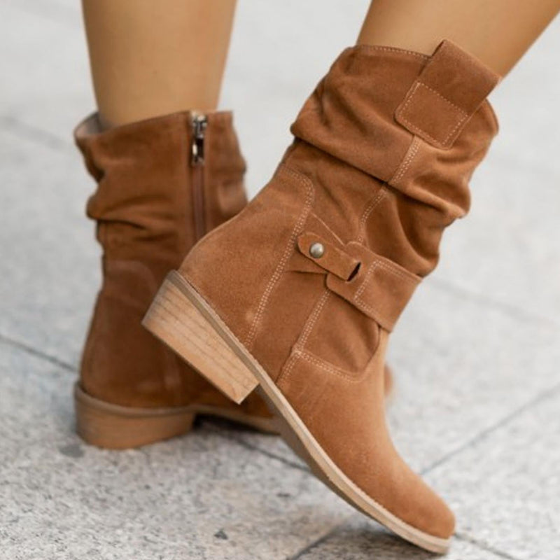 Chic Orthopedic Boots with Unique Design