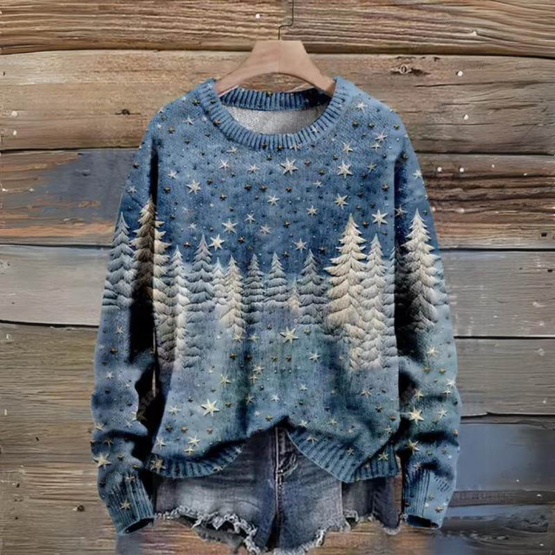 Ajaton vintage-tyyli Villapaita