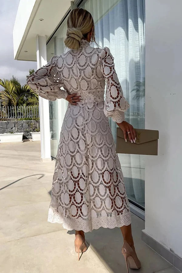A Vintage Style Dress with Delicate Timeless Details