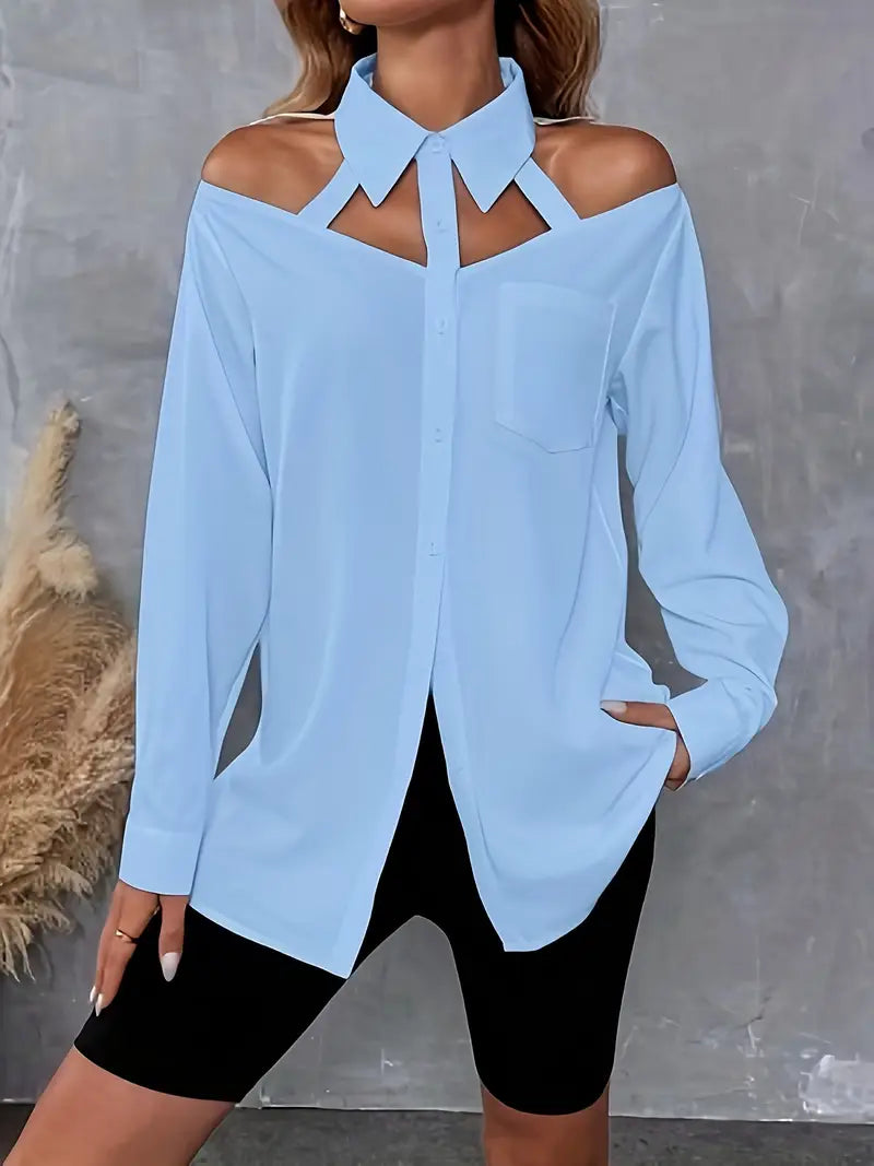 Well Tailored Blouse with a Graceful Silhouette