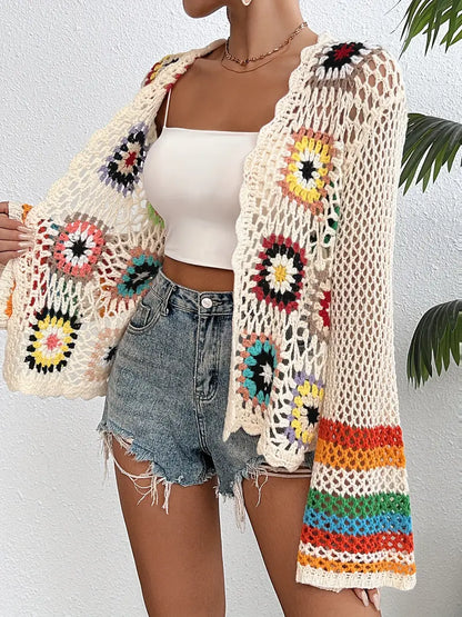 Classic Vintage Cardigan with a Flattering Fit