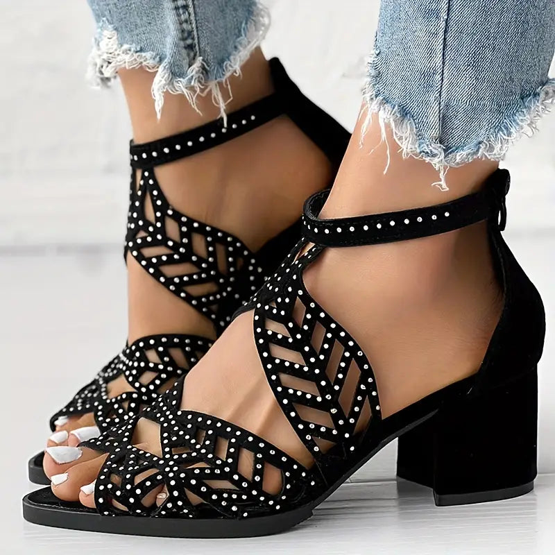 Chic Orthopedic Heels with Unique Design