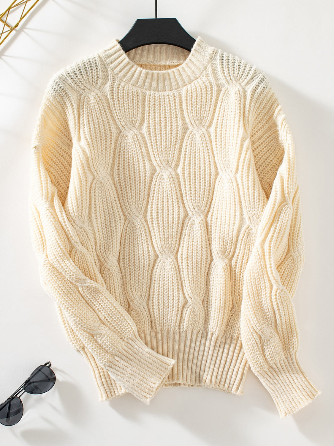 Beautifully Finished Sweater in a Timeless Design