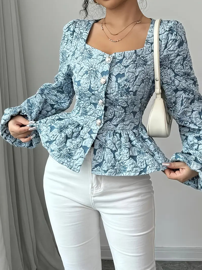 Gracefully Styled Blouse for Any Occasion