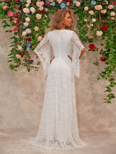 A Vintage Style Dress with Delicate Timeless Details