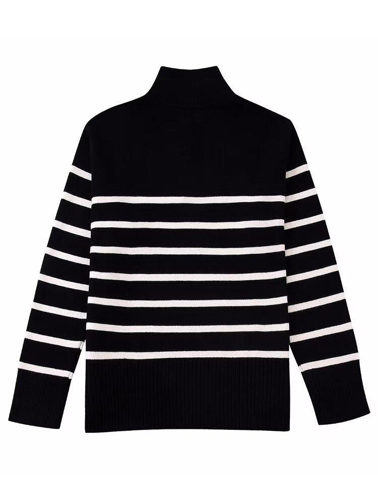 A Vintage Style Sweater with Delicate Timeless Details