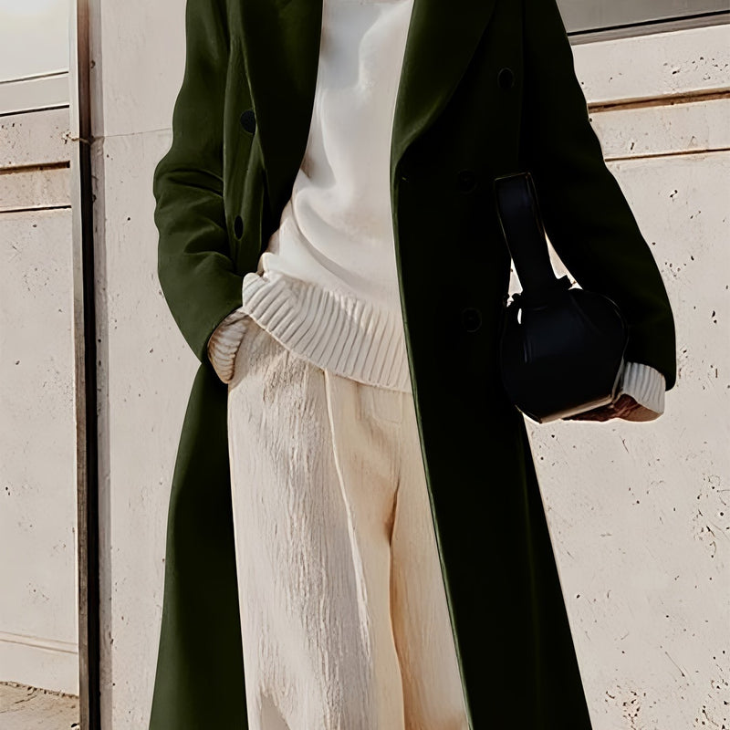 Polished Coat with an Effortless Classic Look
