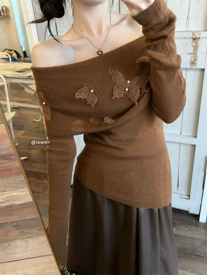 Klassisesti suunniteltu Villapaita