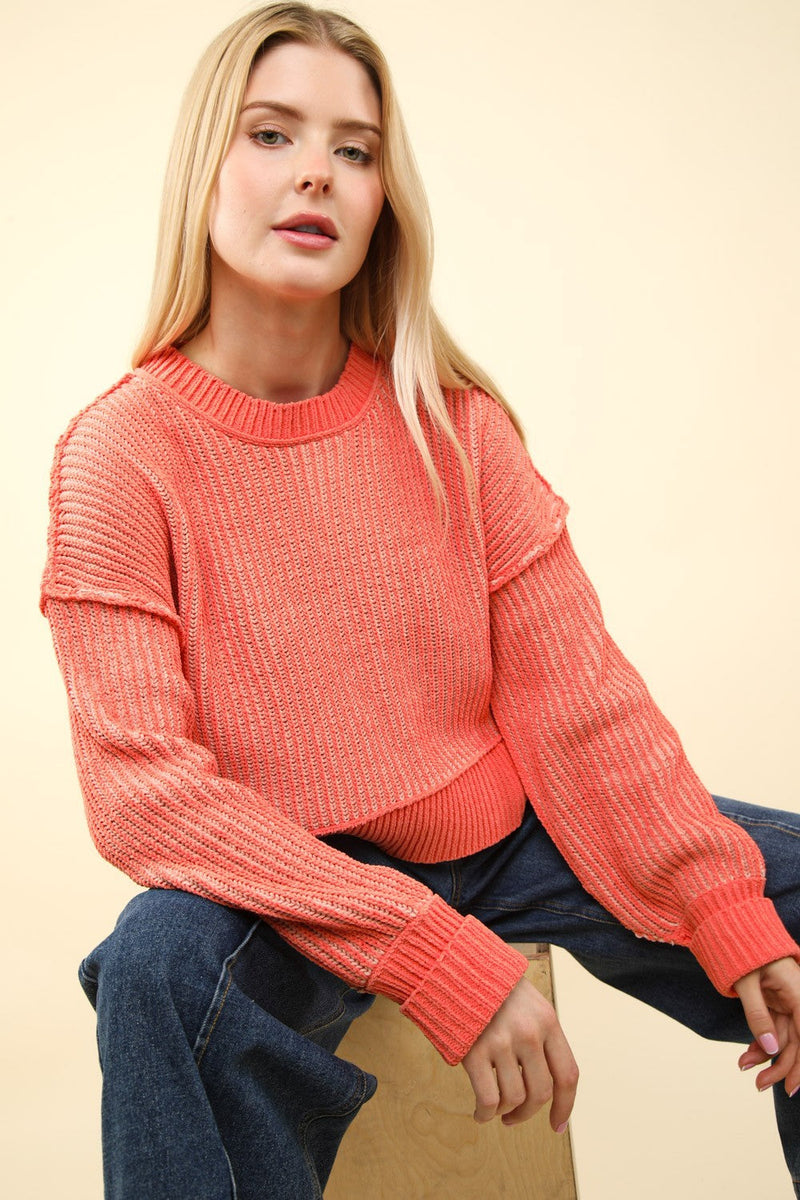 Vintage Inspired Sweater with a Contemporary Edge
