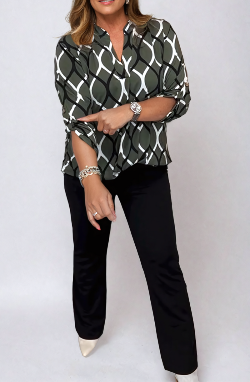 A Vintage Style Blouse with Delicate Timeless Details