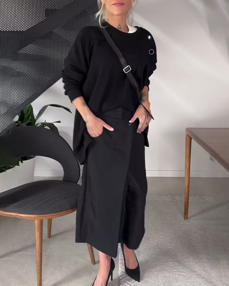Well Tailored Garment with a Graceful Silhouette
