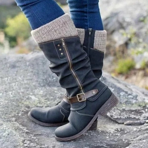 Classic Orthopedic Boots with Timeless Style