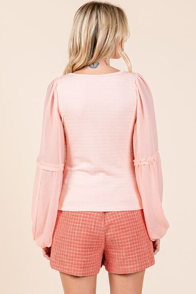 Sophisticated Top with a Clean Classic Look