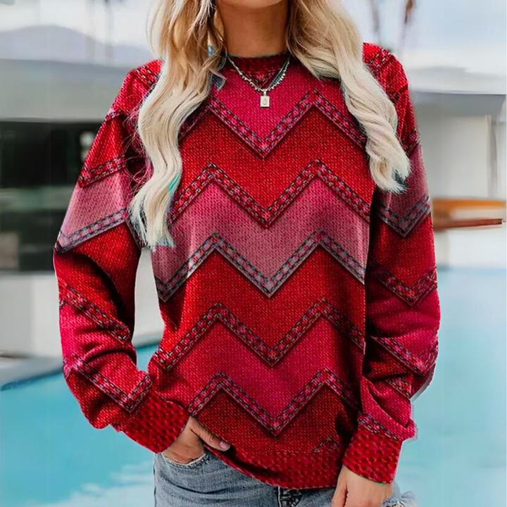 Ivette® | Cozy geometric sweater