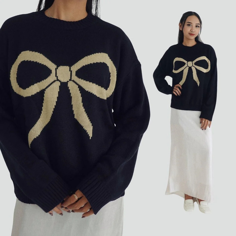 Vintage Inspired Sweater with a Contemporary Edge