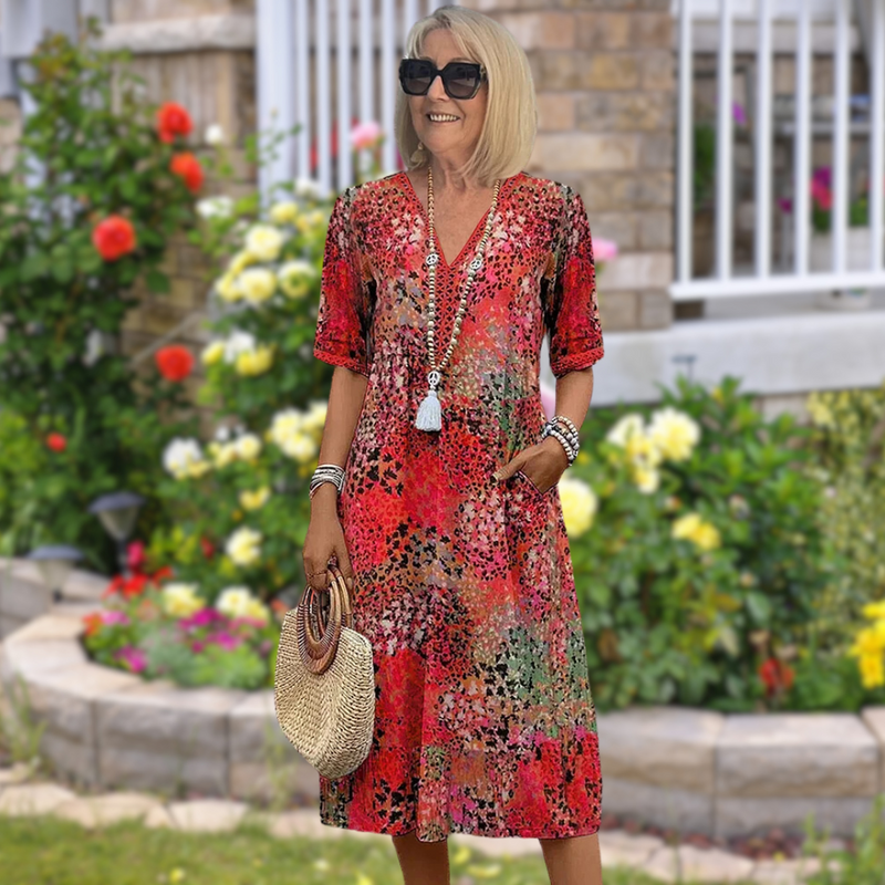 A Vintage Style Dress with Delicate Timeless Details