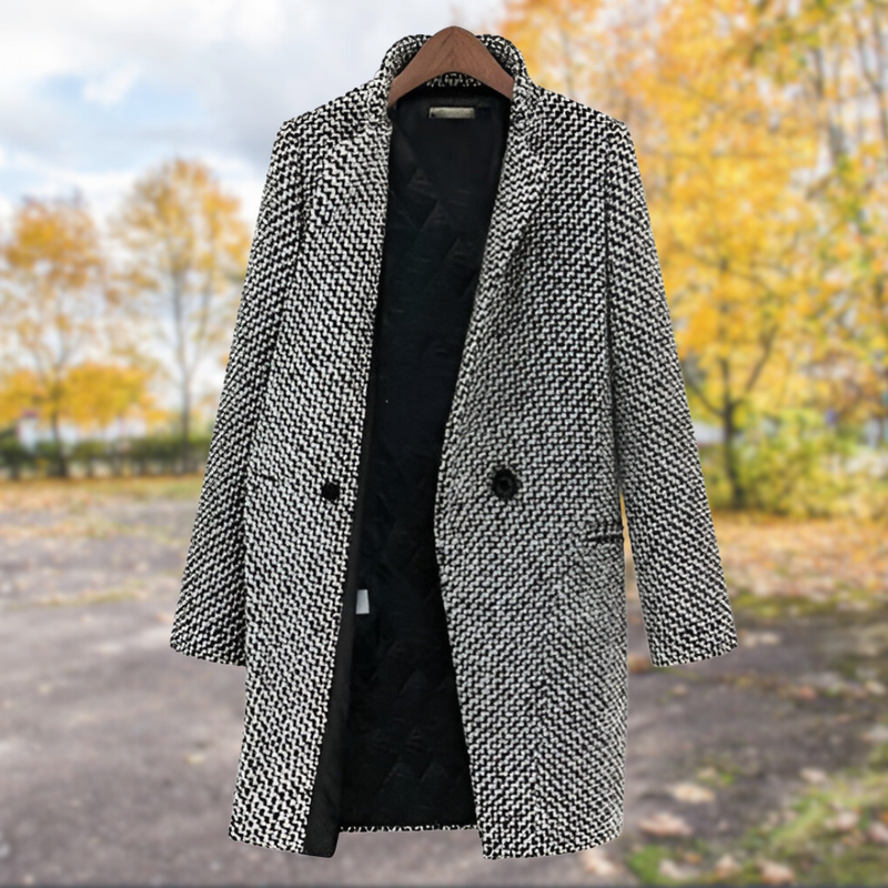 A Vintage Style Coat with Delicate Timeless Details