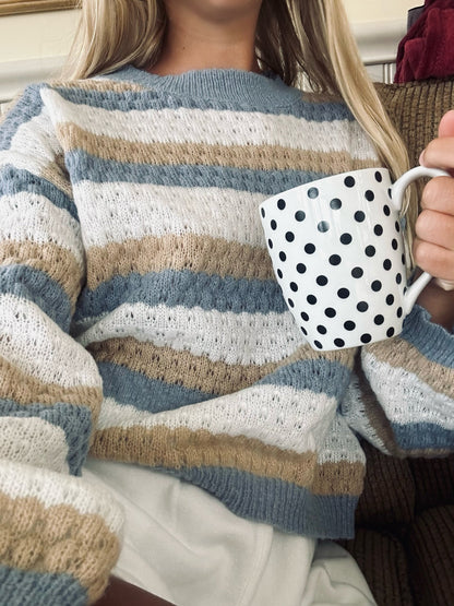Vintage Inspired Sweater with a Contemporary Edge