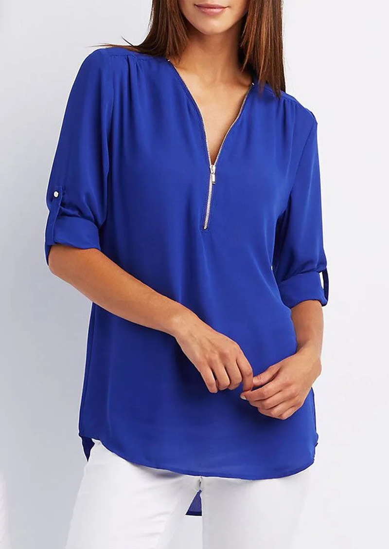 Beautifully Finished Blouse in a Timeless Design