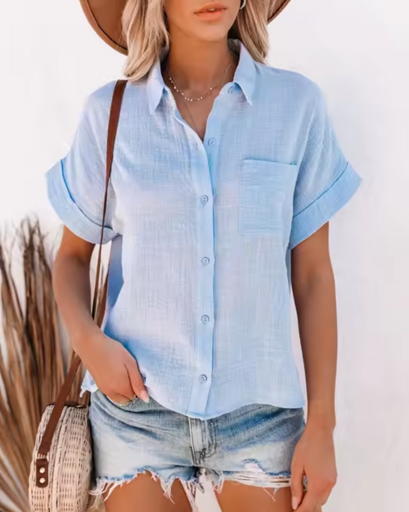 Vintage Inspired Blouse with a Contemporary Edge