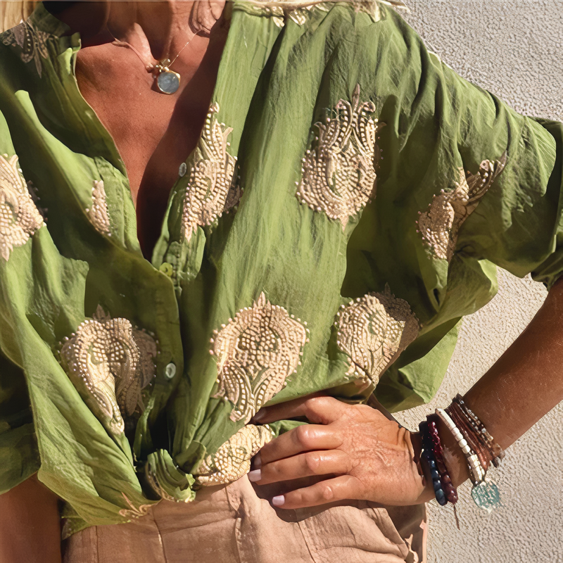 Gracefully Styled Blouse for Any Occasion