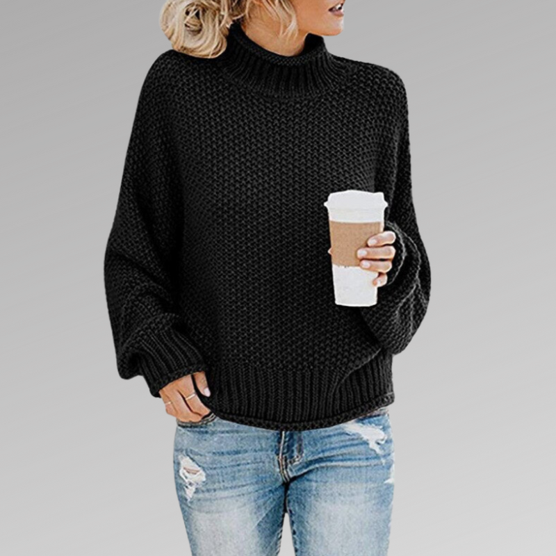 Well Tailored Sweater with a Graceful Silhouette
