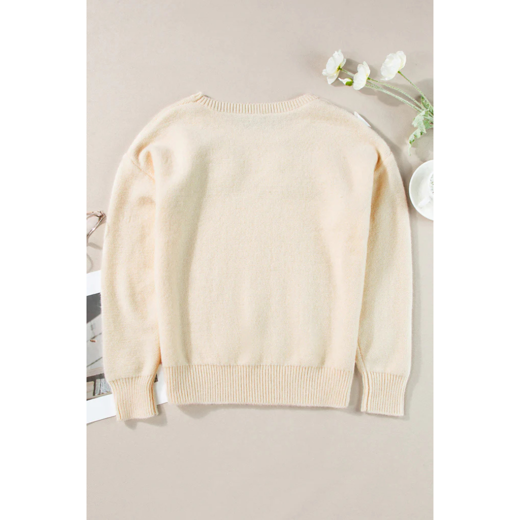 Well Tailored Sweater with a Graceful Silhouette