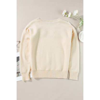 Well Tailored Sweater with a Graceful Silhouette